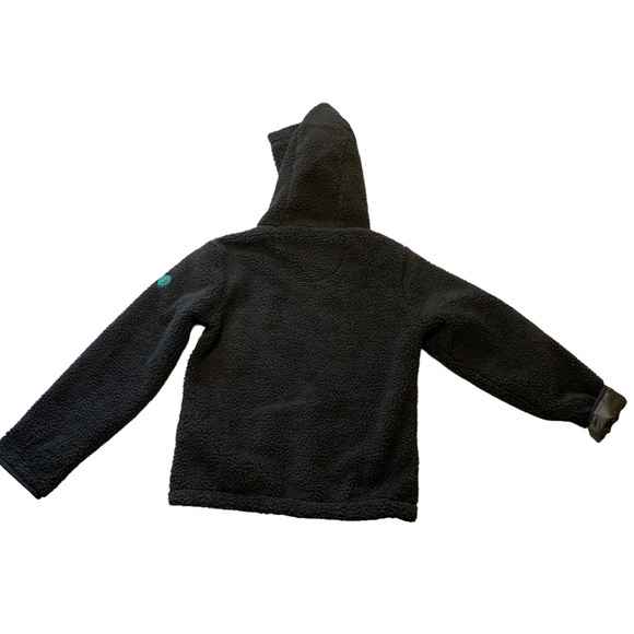 Save The Duck Kids' Derik Hooded Recycled Puffer Jacket In Black Size 12 - Picture 3 of 10